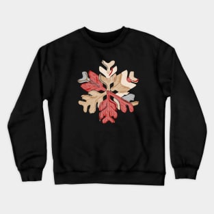 Snowflake pattern Crewneck Sweatshirt